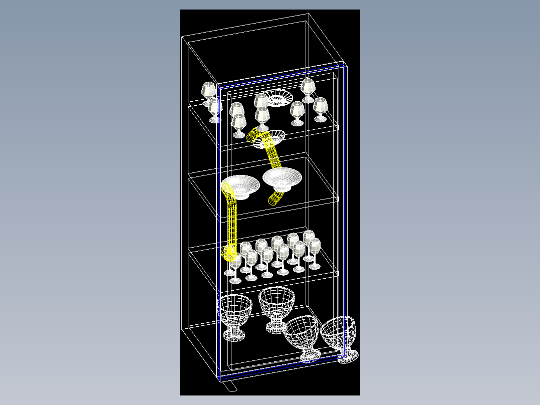 室内家具及植物三维模型七-CU036