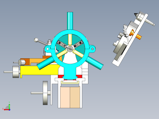 车床 后视缩略图