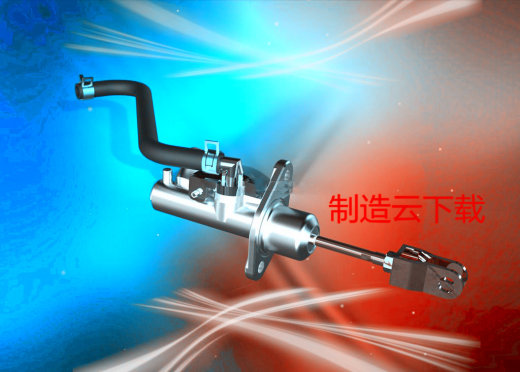 离合器泵模块3D模型缩略图