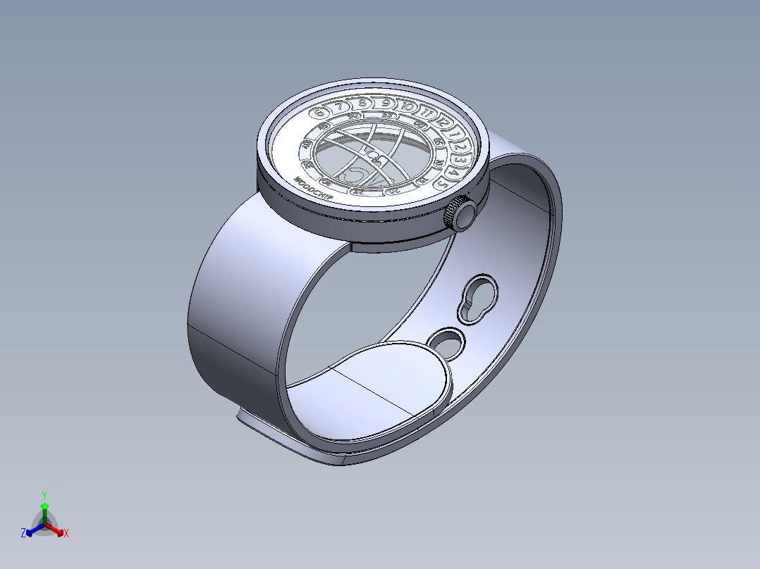 机械表正等轴测图