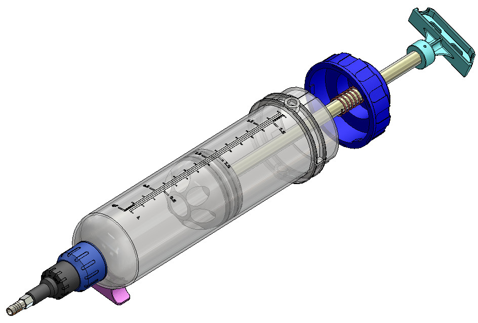 汽车油液提取器注射器1500cc