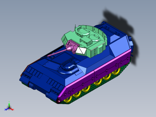 履带式布雷德利步兵战车