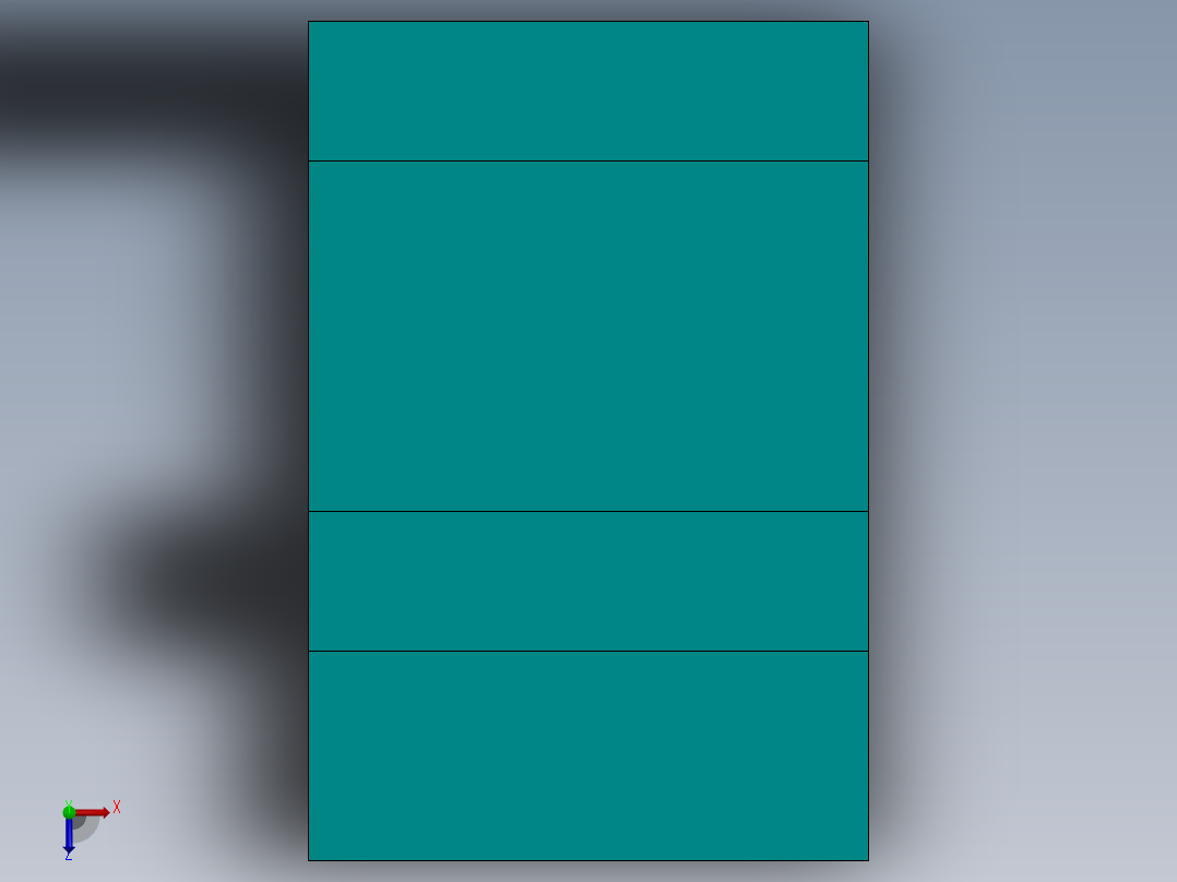 SW建模练习题-exercise 122俯视图