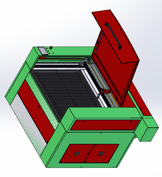 用于塑料和皮革的激光切割机