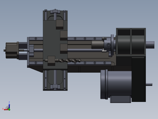 数控车床CNC简易模型