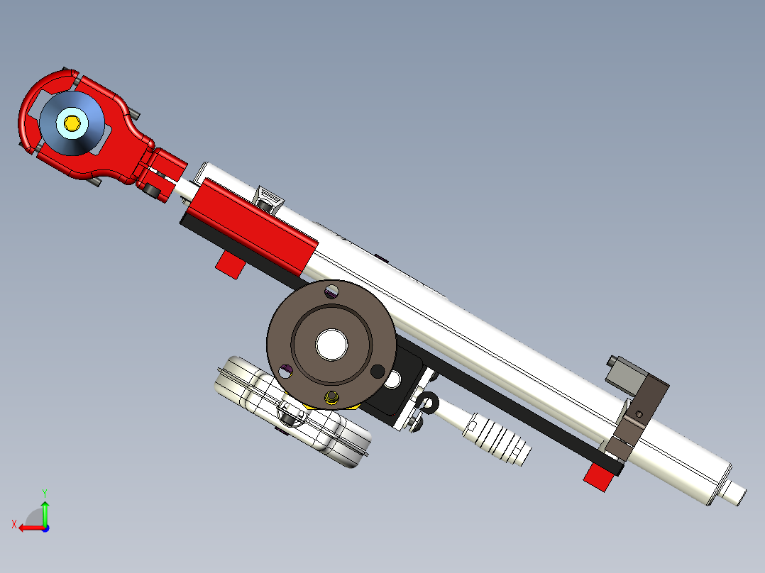马头平衡力臂三维UG模型=605713=30后视图