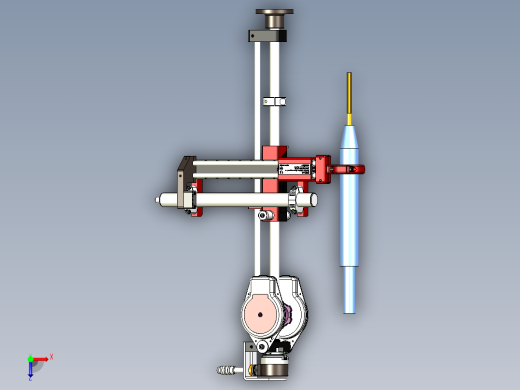马头平衡力臂三维UG模型=605713=30俯视缩略图