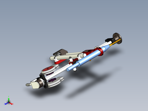 马头平衡力臂三维UG模型=605713=30正等轴测缩略图