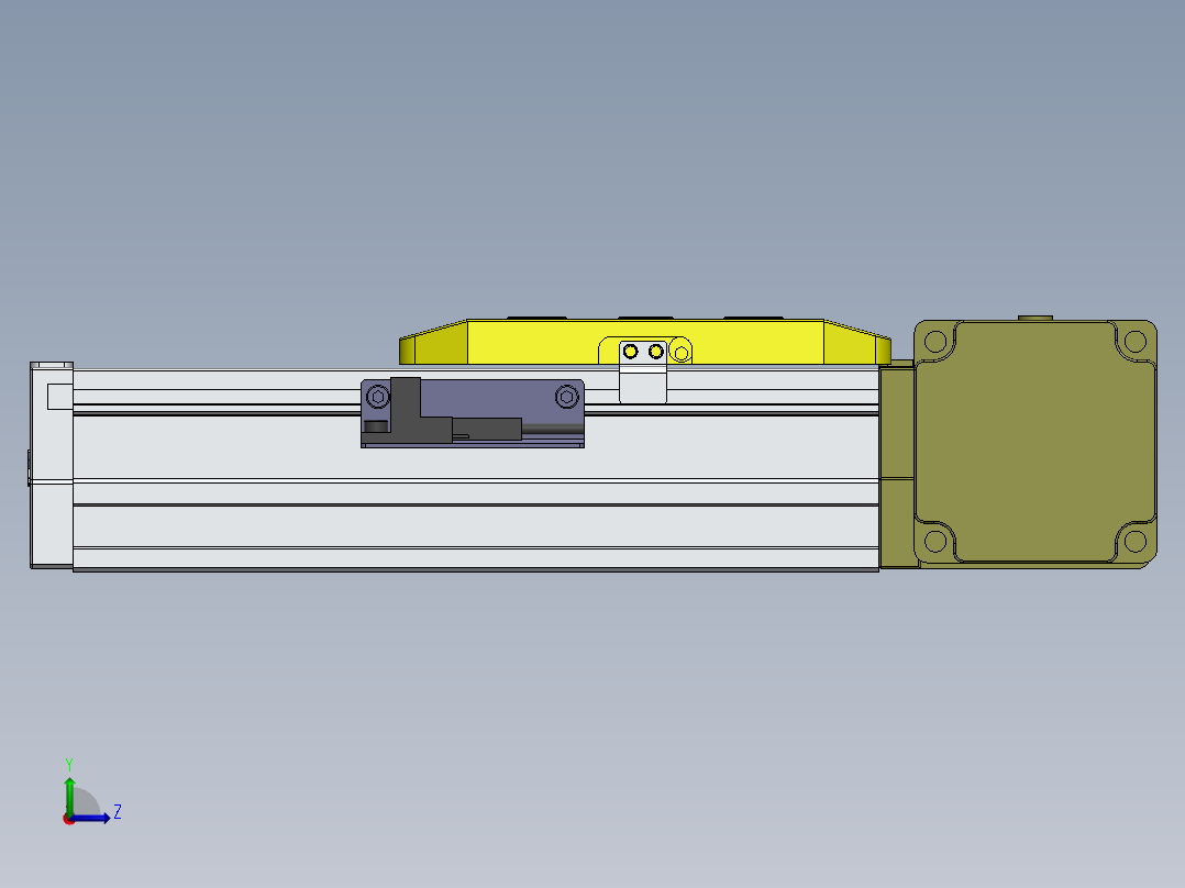 GTA内嵌同步带全封闭GTA5-BR-57步进左视图