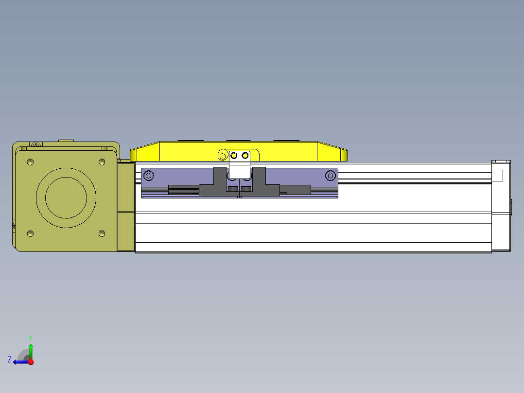 GTA内嵌同步带全封闭GTA5-BR-57步进右视图