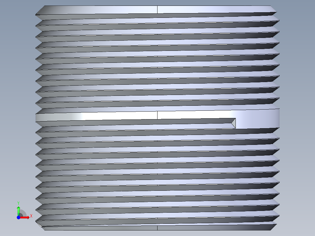 CPVC管件33-Sch80_Nipple_MPTxMPT_9861-213_1.5in x Close前视图