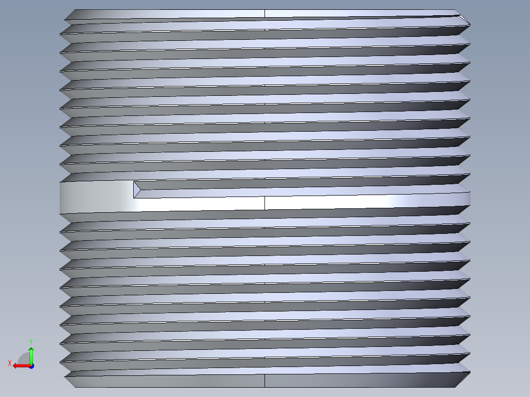 CPVC管件33-Sch80_Nipple_MPTxMPT_9861-213_1.5in x Close后视图