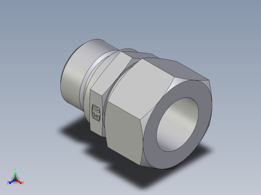 卡套式工业通用硬管接头EO_Male_Stud_connector_GE22ZLREDCF