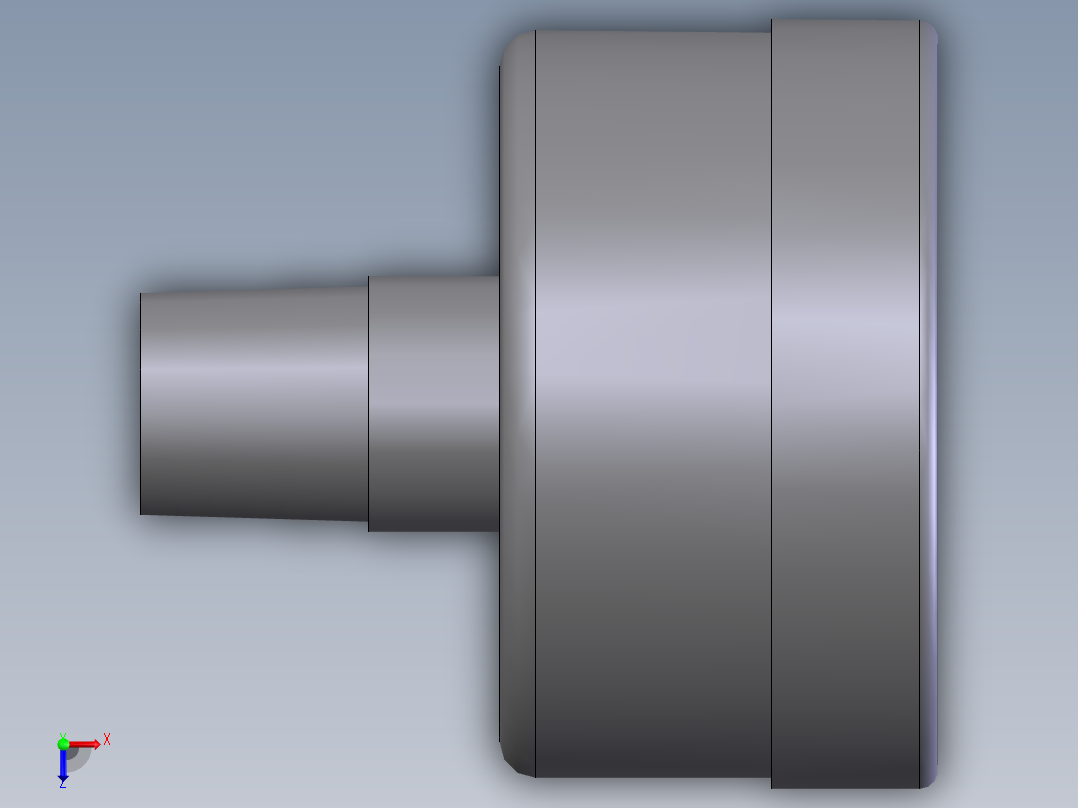 亚德客AFC系列调理组合_压力表俯视图