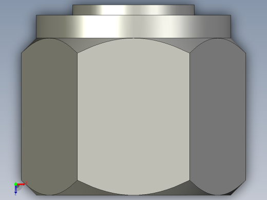 卡套式工业通用硬管接头10_fnu-s俯视缩略图