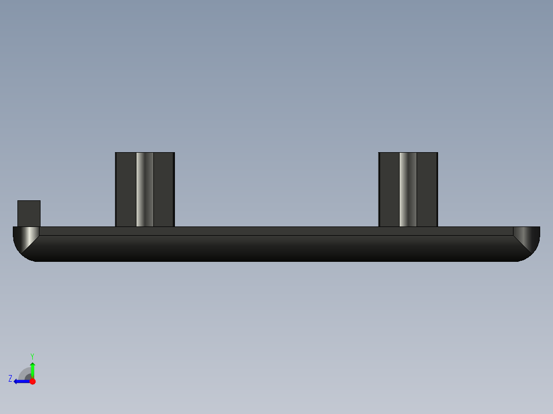 型材-BR 60X60 COVER CAP WITH HOLE KJN511876右视图