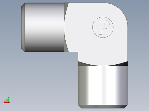 卡套式工业通用硬管接头EO_Union_elbow_W06SCFX后视缩略图