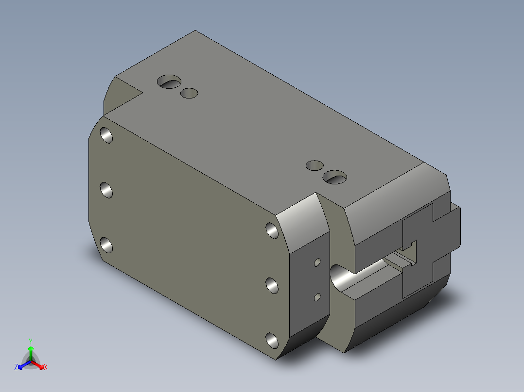普通气爪PH15-40S主视图