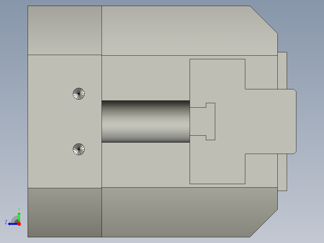 普通气爪PH15-40S右视图