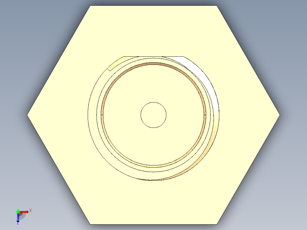 SMA接口46俯视图