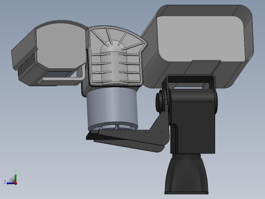 带ptu的闭路电视摄像机后视缩略图