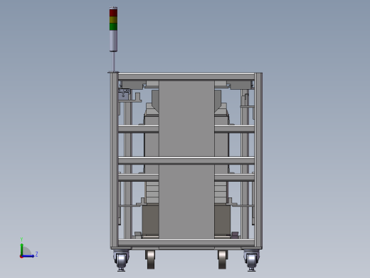 托盘交换机（工装小车左视缩略图