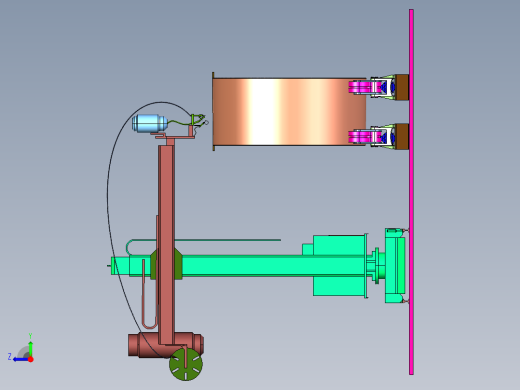 不锈钢圆筒直缝焊接机右视缩略图