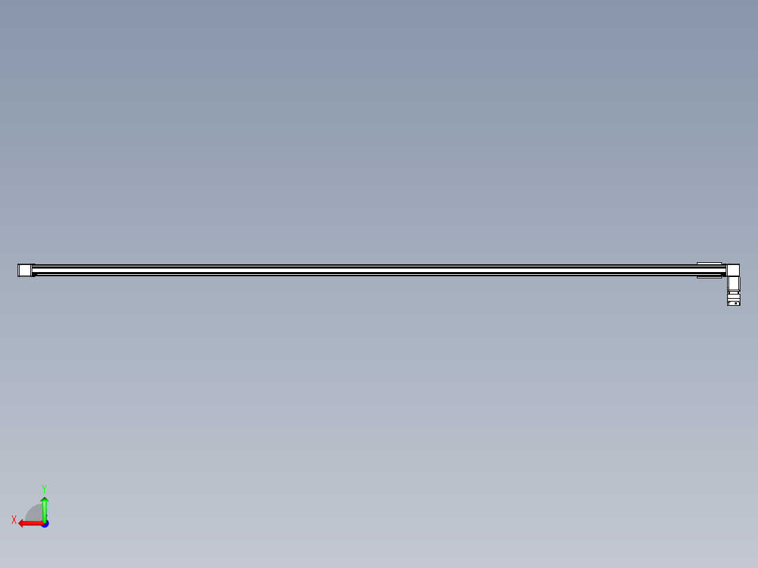 威洛博LB.GB同步带传动--欧规系列GB8-L192-S4850-BL-P75-K后视图