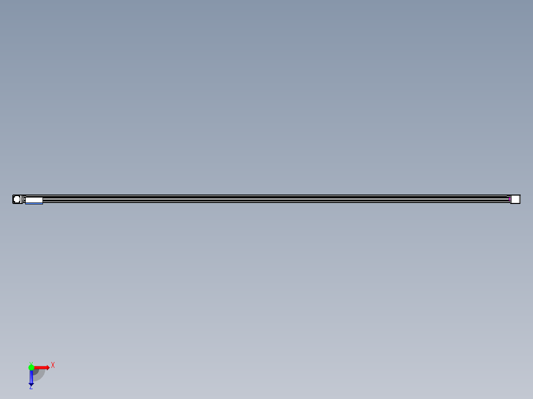 威洛博LB.GB同步带传动--欧规系列GB8-L192-S4850-BL-P75-K俯视图