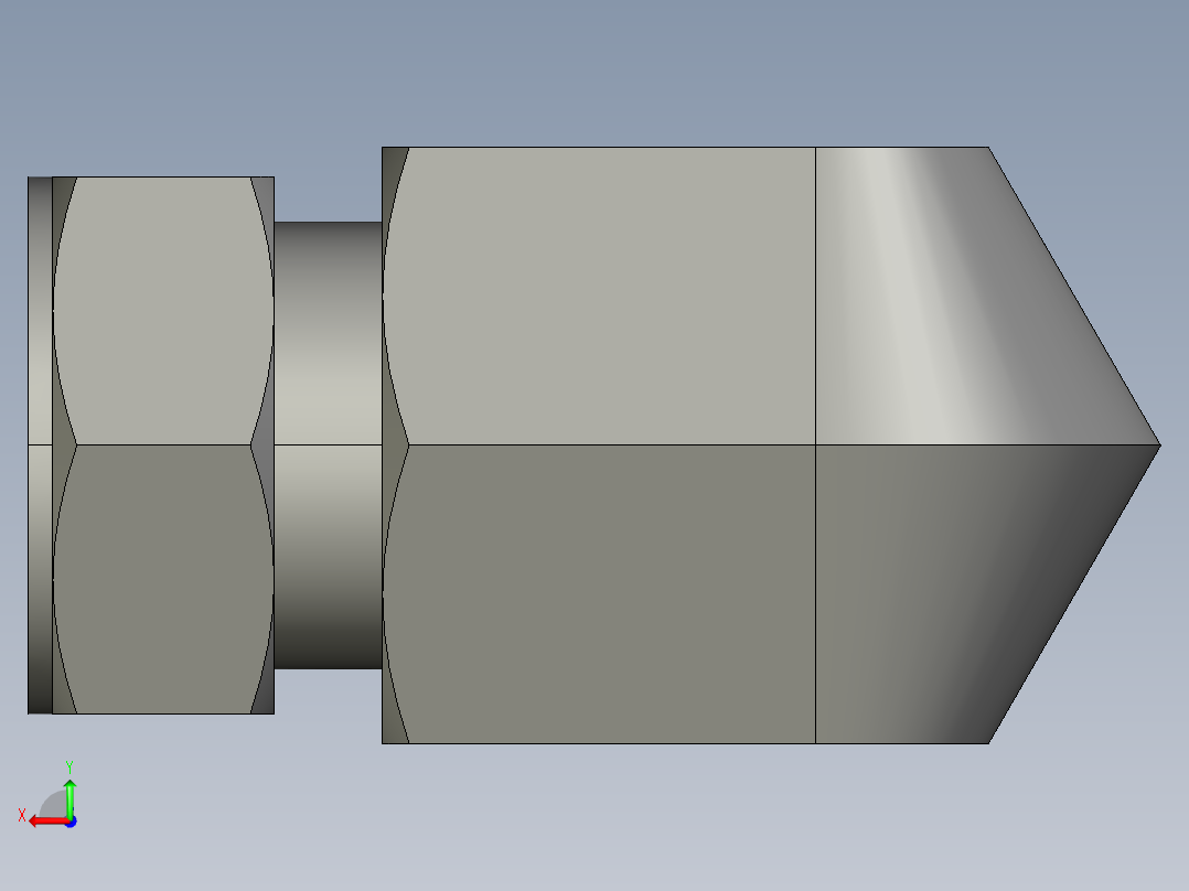 卡套式工业通用硬管接头24_dbu-s后视图