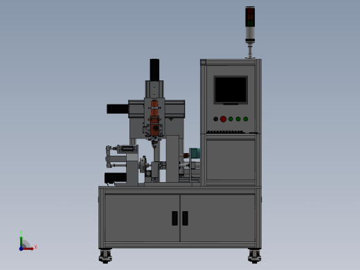 回转激光切割sw18可编辑前视缩略图