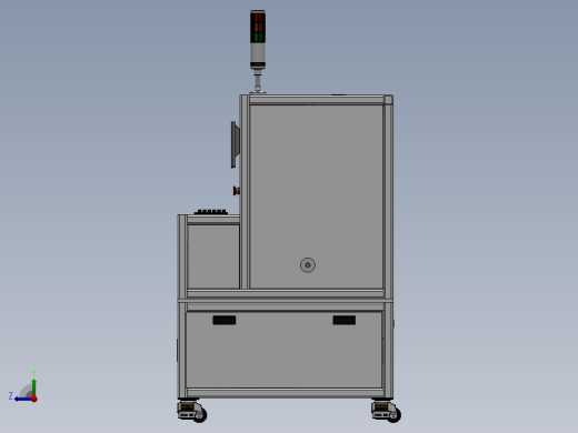 回转激光切割sw18可编辑右视缩略图