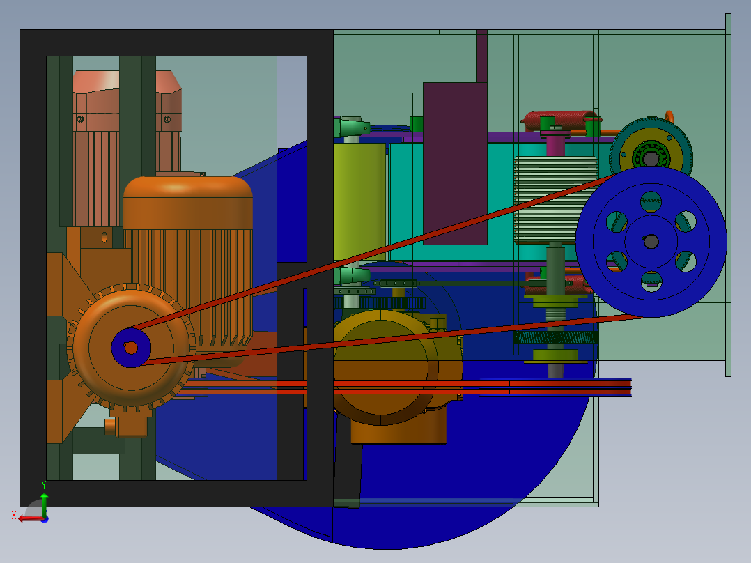 切丝系统sw19可编辑后视图