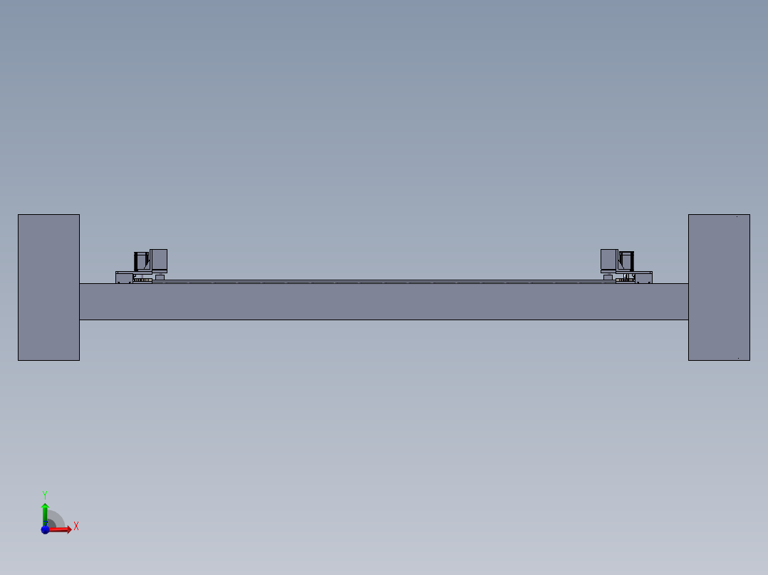 液压工作台自动上料装置-上传文件前视图