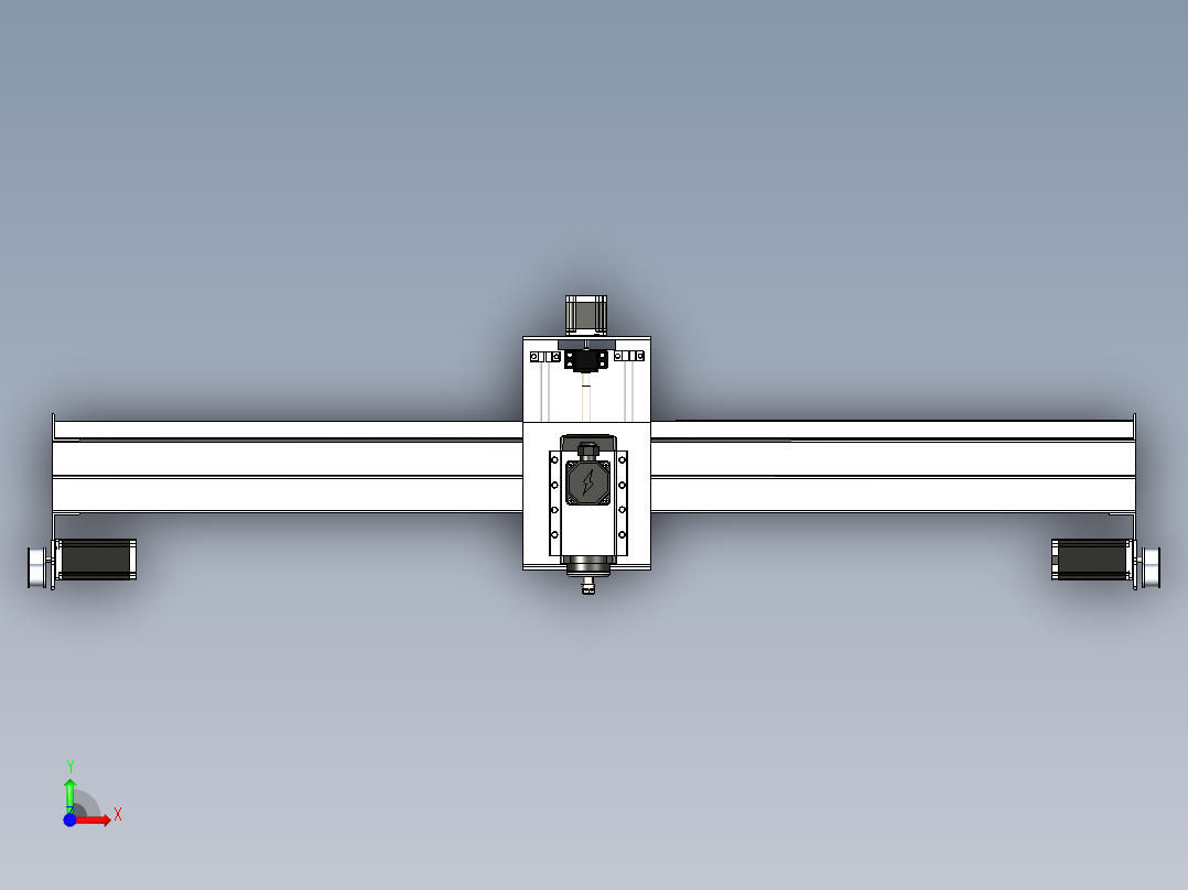 B3003322-数控铣床前视图