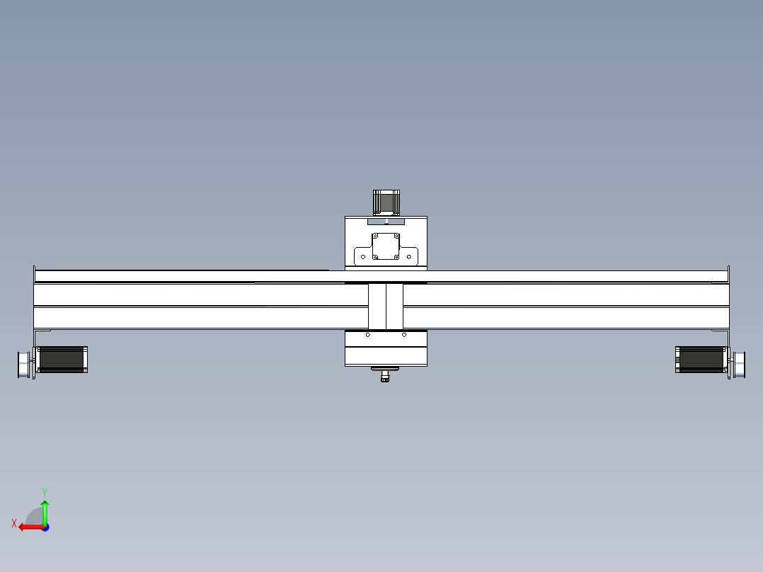 B3003322-数控铣床后视图