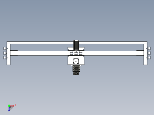 B3003322-数控铣床俯视缩略图