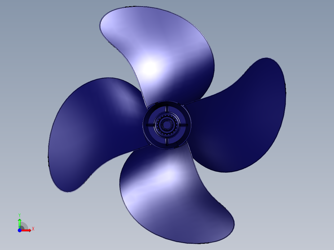 螺旋桨(97)前视图