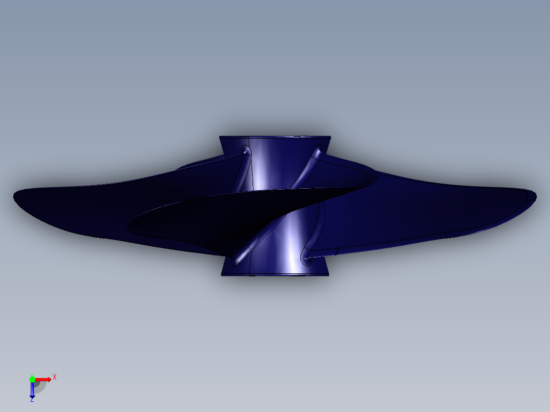 螺旋桨(97)俯视图