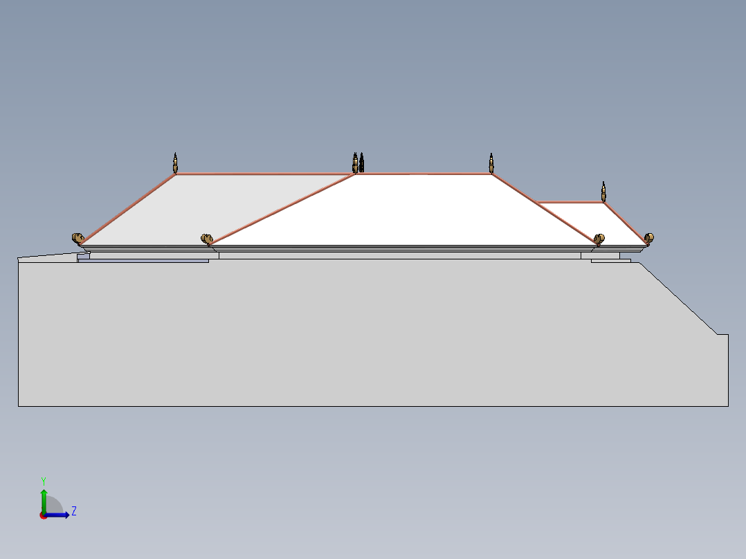 房子、建筑(169)左视图