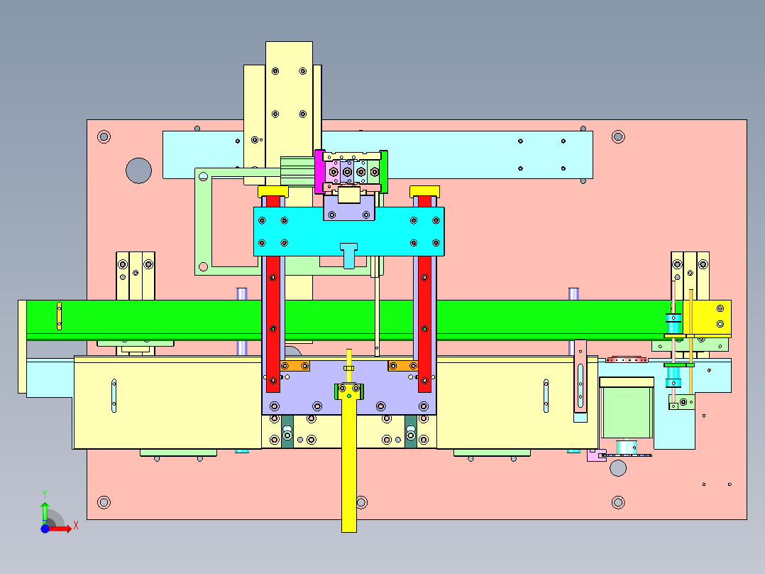 BM-330 烘焙饼干胚自动摆盘机前视图
