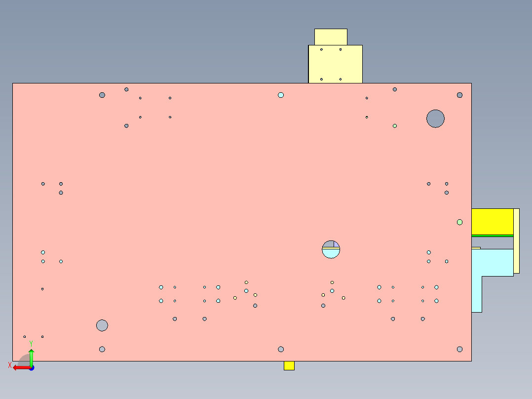 BM-330 烘焙饼干胚自动摆盘机后视图