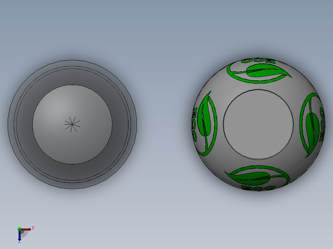 玻璃器子、杯子(7)俯视图