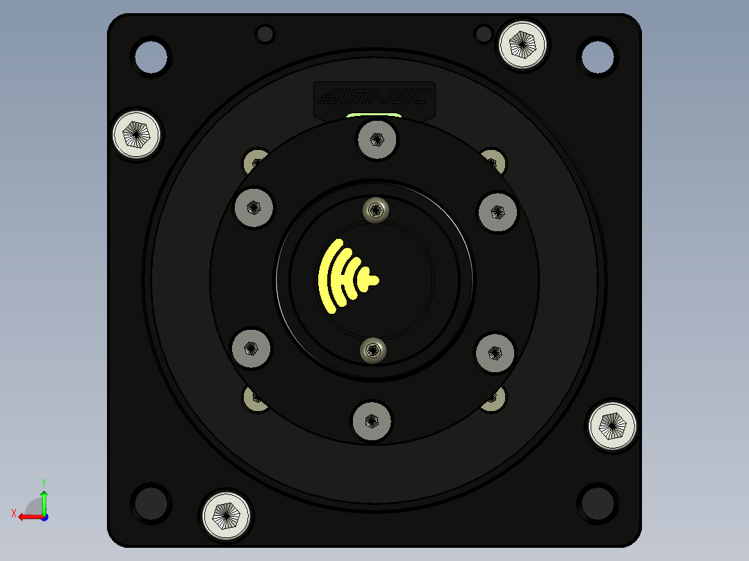 基础Simagic阿尔法极限23Nm后视图