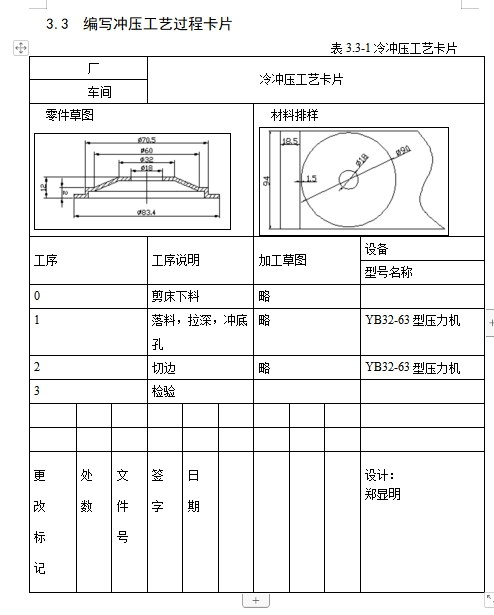 喇叭罩的拉深冲孔模具设计-冲压模含proe三维及10张CAD图