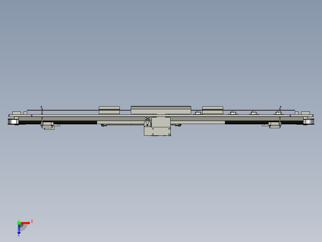 二次定位台组件-526俯视图