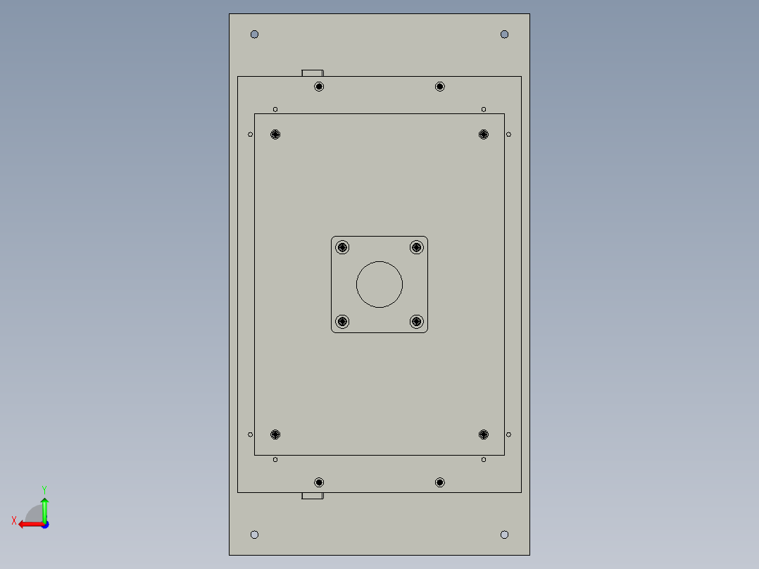 44-05-00折弯顶起组装配体后视图