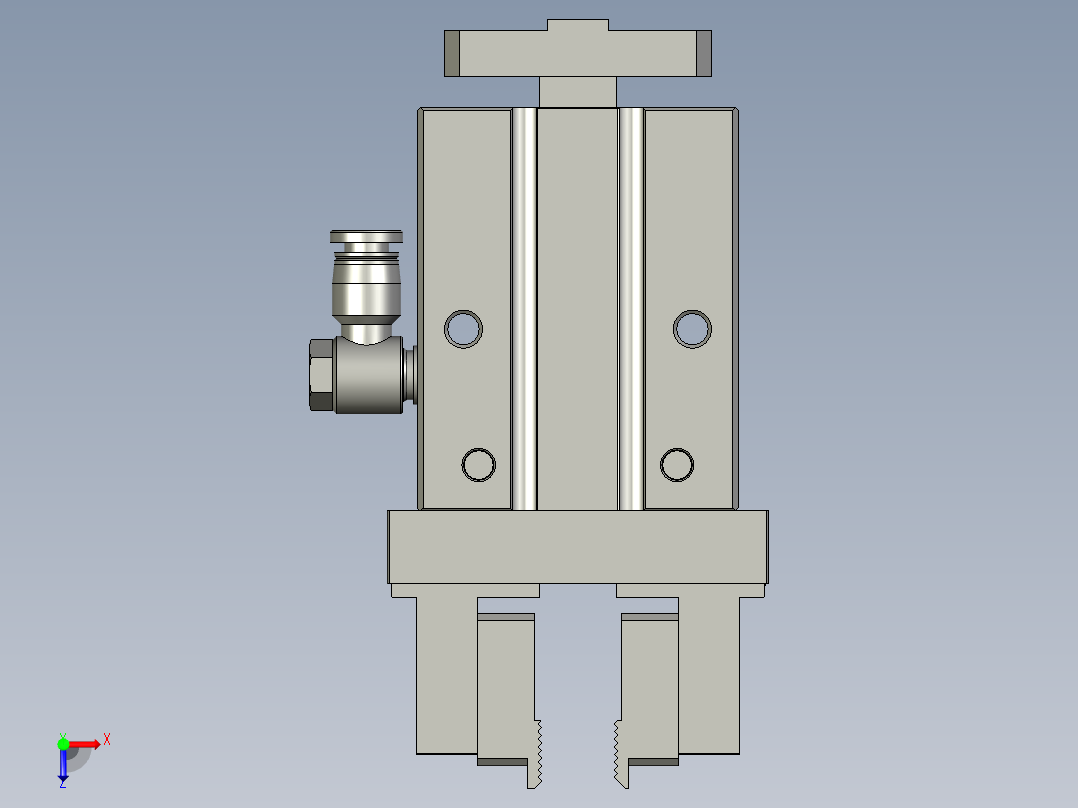 F01AE00021-D40000尾部夹膜组件俯视图
