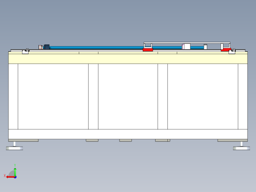 伺服丝杆移栽平台设计后视缩略图