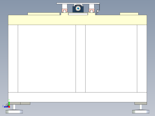 伺服丝杆移栽平台设计右视缩略图